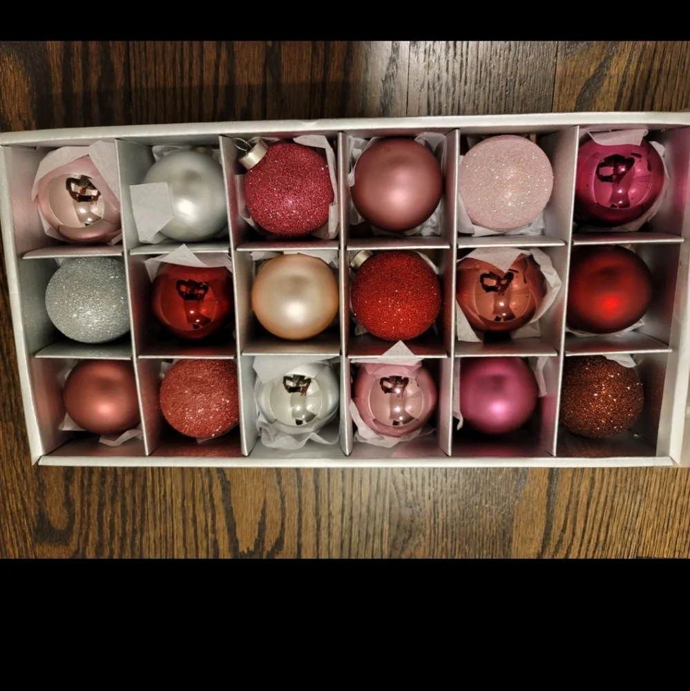 Crate & Barrel Ornaments